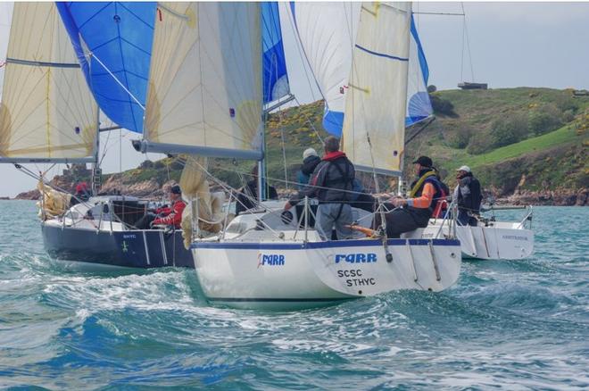 Class two - Cruisers - Super Q, 2 Farr and Arbitrator - 2016 RCIYC Salty Dog Spring Regatta ©  Simon Ropert